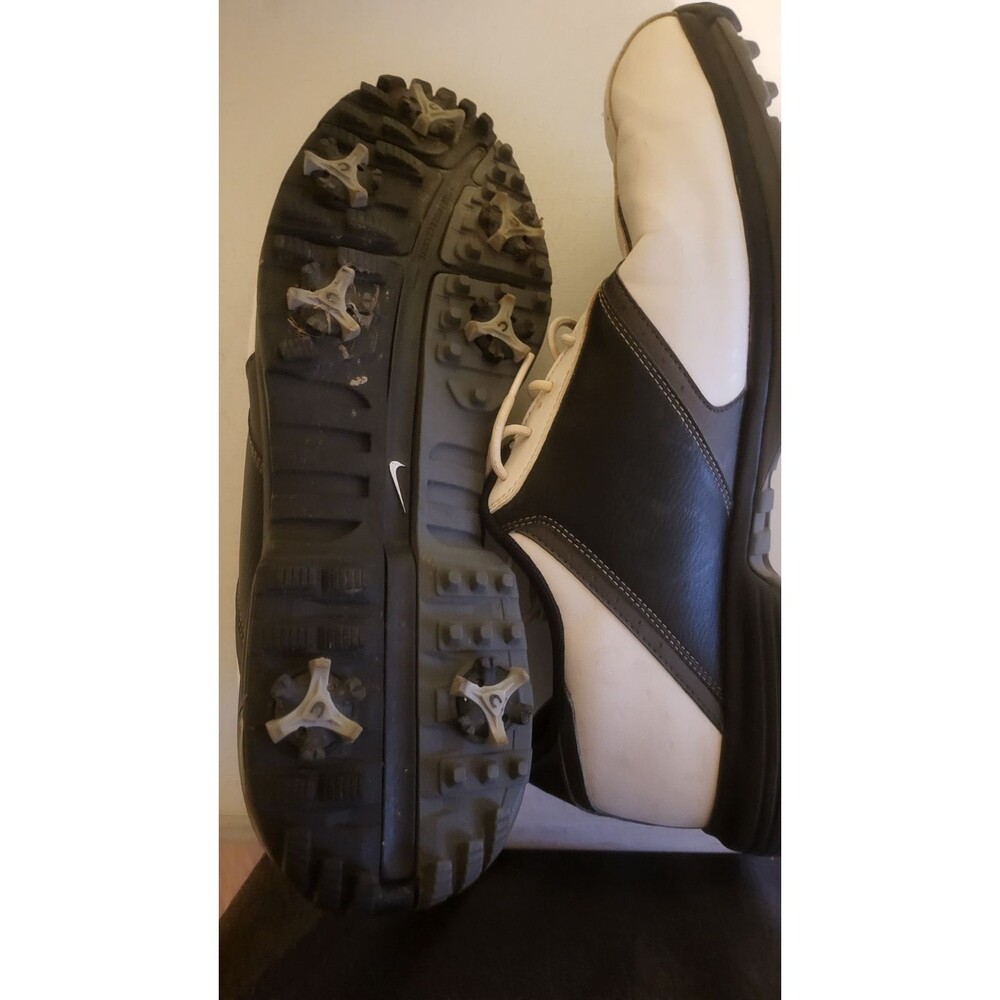 Nike Men's Golf Shoes White / Black Sz 11.5 - Picture 4 of 5